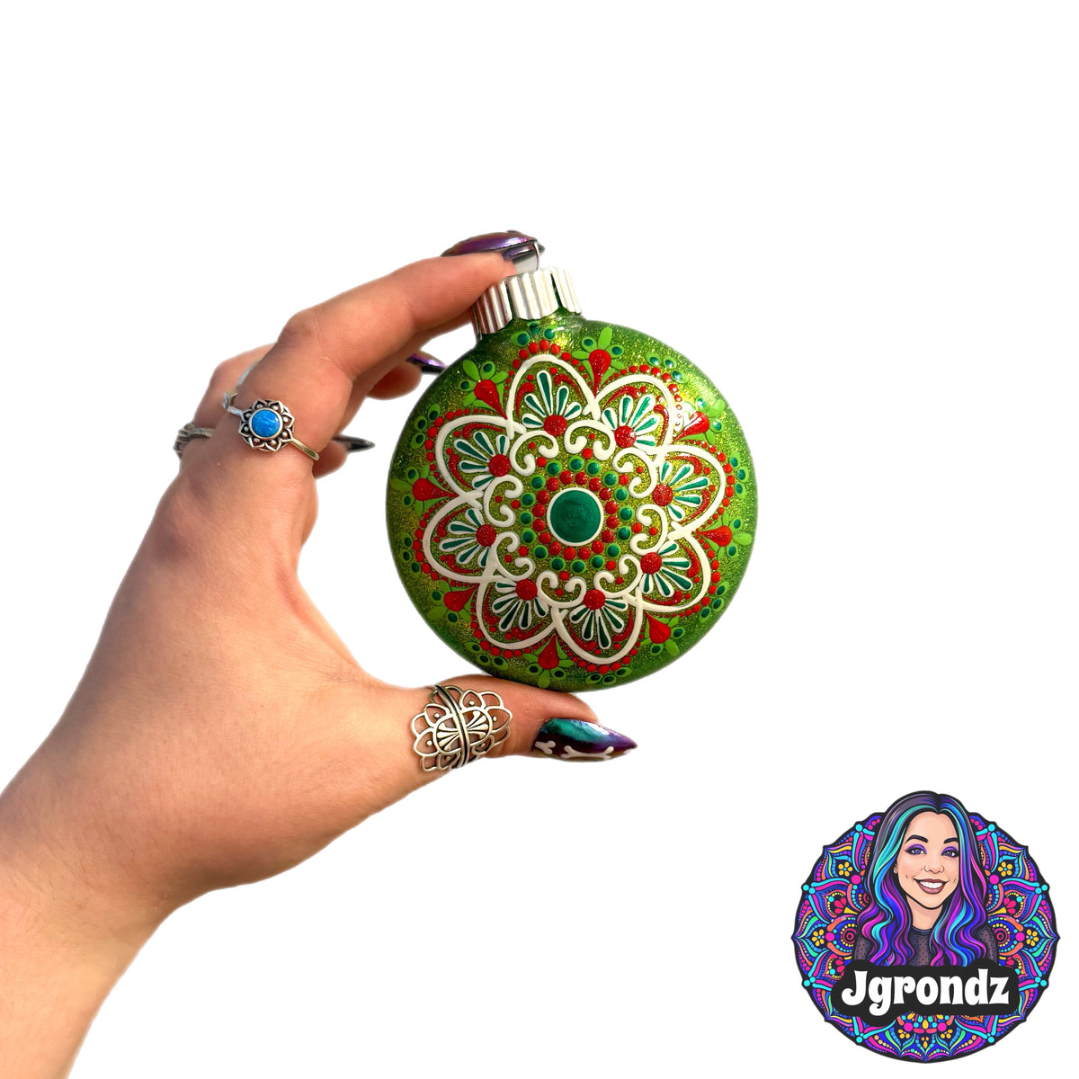 3” Mandala Ornament