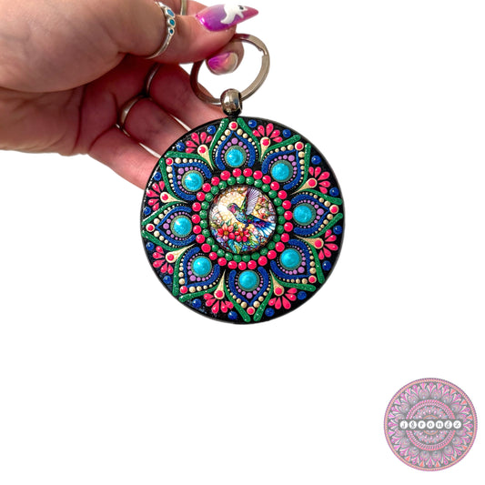 Hummingbird Purse Pendant 3”