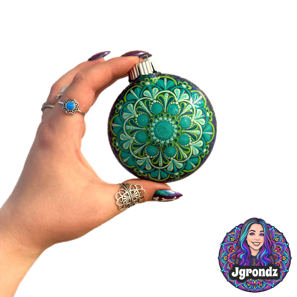 3” Mandala Ornament