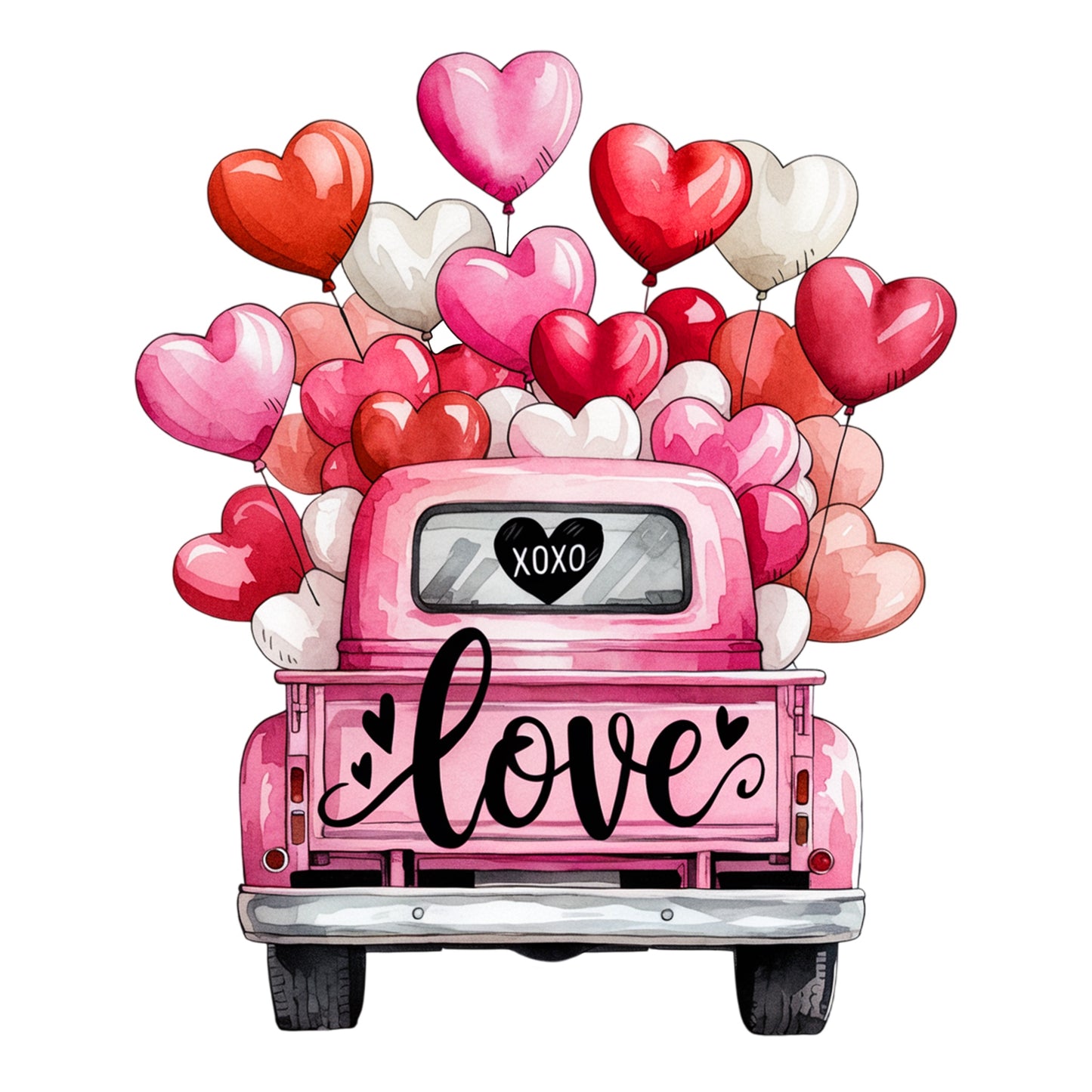 Valentines UVDTF decals