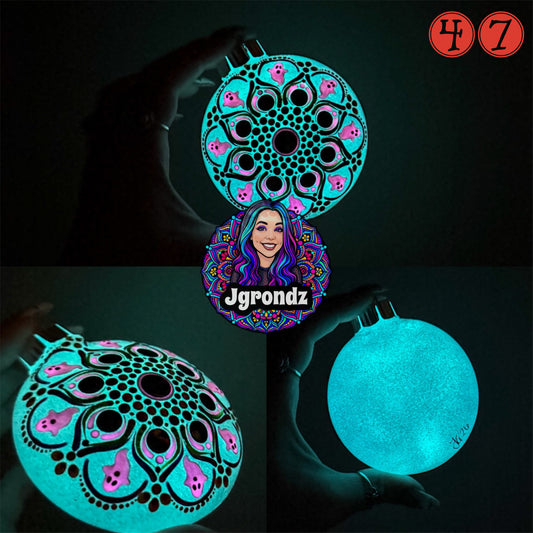 3” Halloween Mandala Ornament