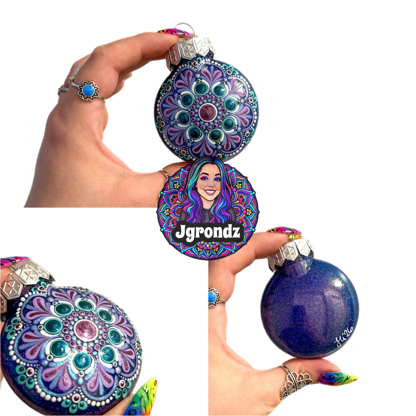 Mini Mandala Ornament