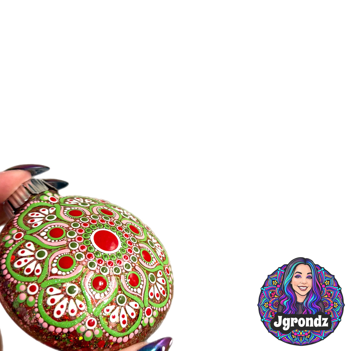 3” Mandala Ornament