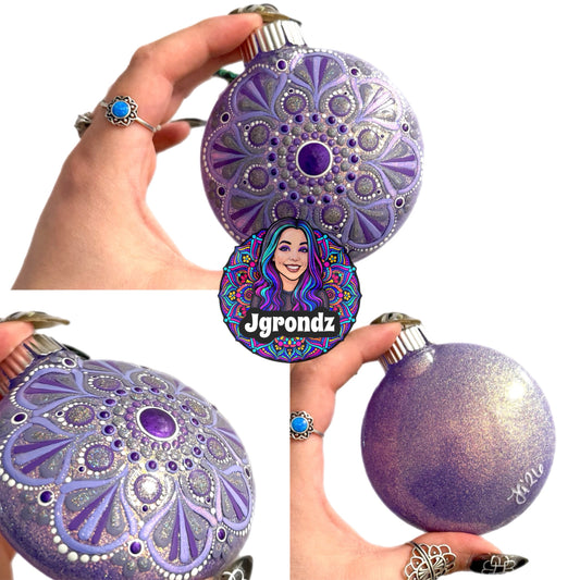 3” Mandala Ornament