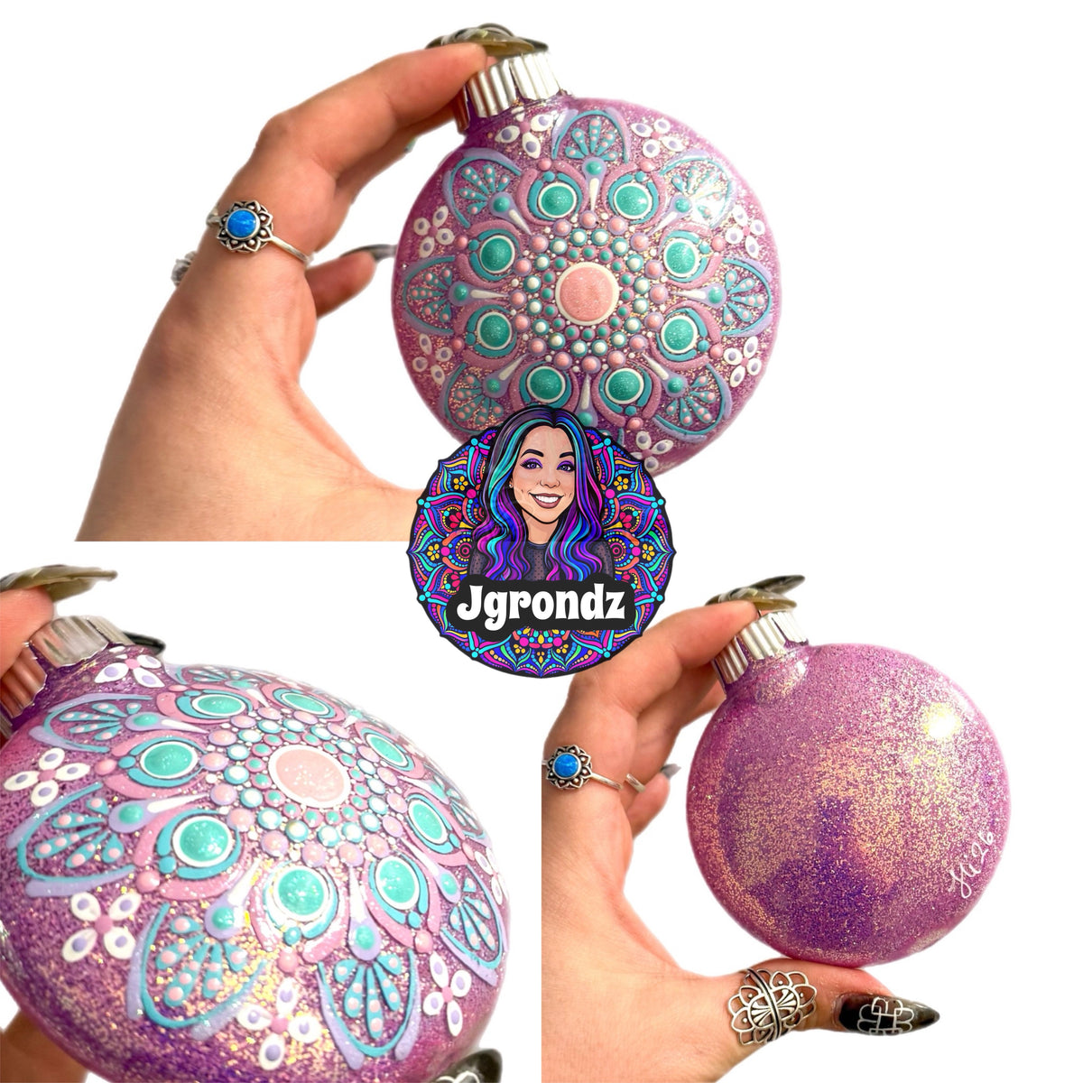 3” Mandala Ornament