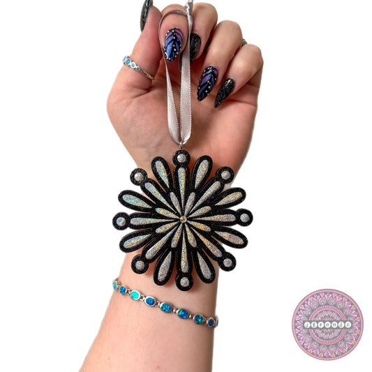Snowflake Wood Shape Ornament