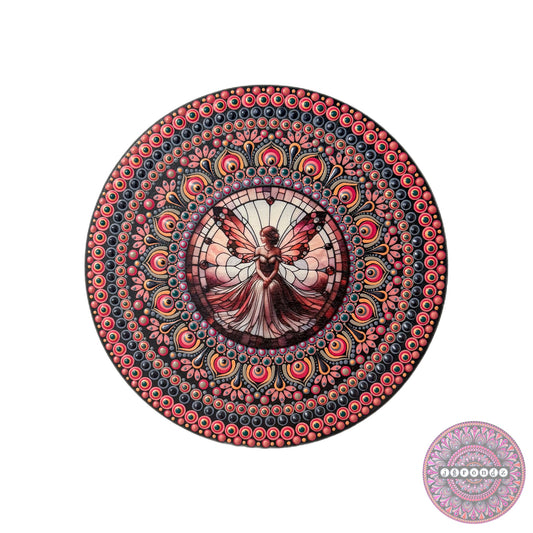 8.5” Fairy Mandala Painting