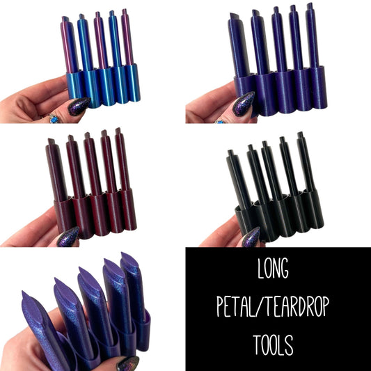 Long Teardrop/Petal Dotting Tools