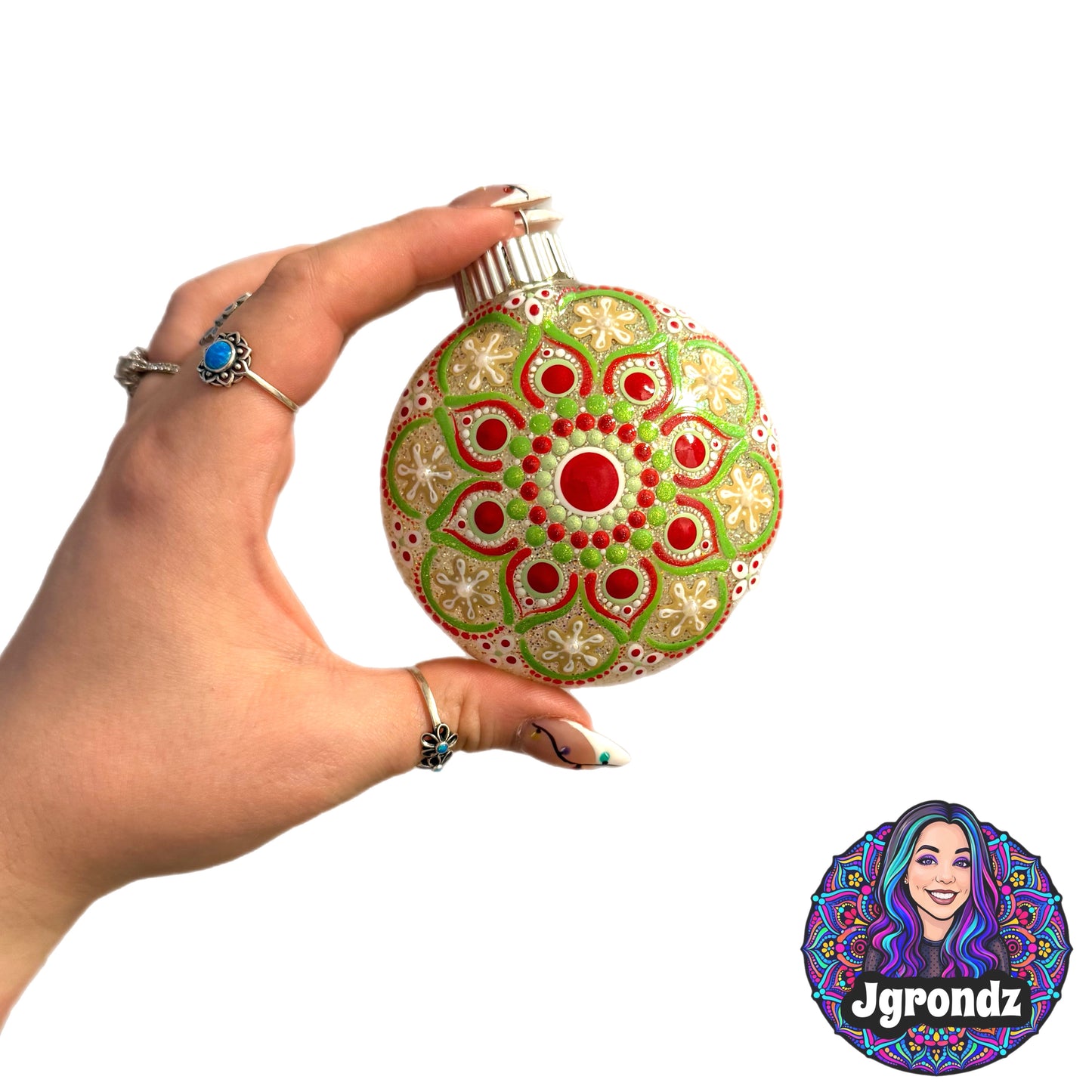 3” Cookie Mandala Ornament