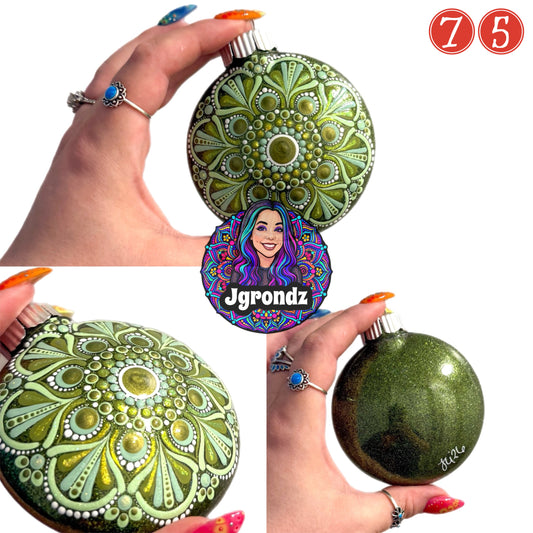 3” Mandala Ornament