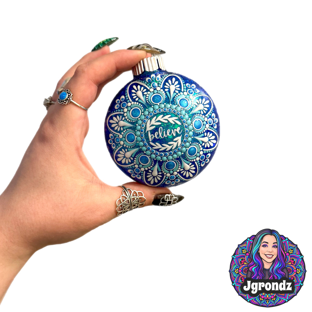 3” Mandala Ornament