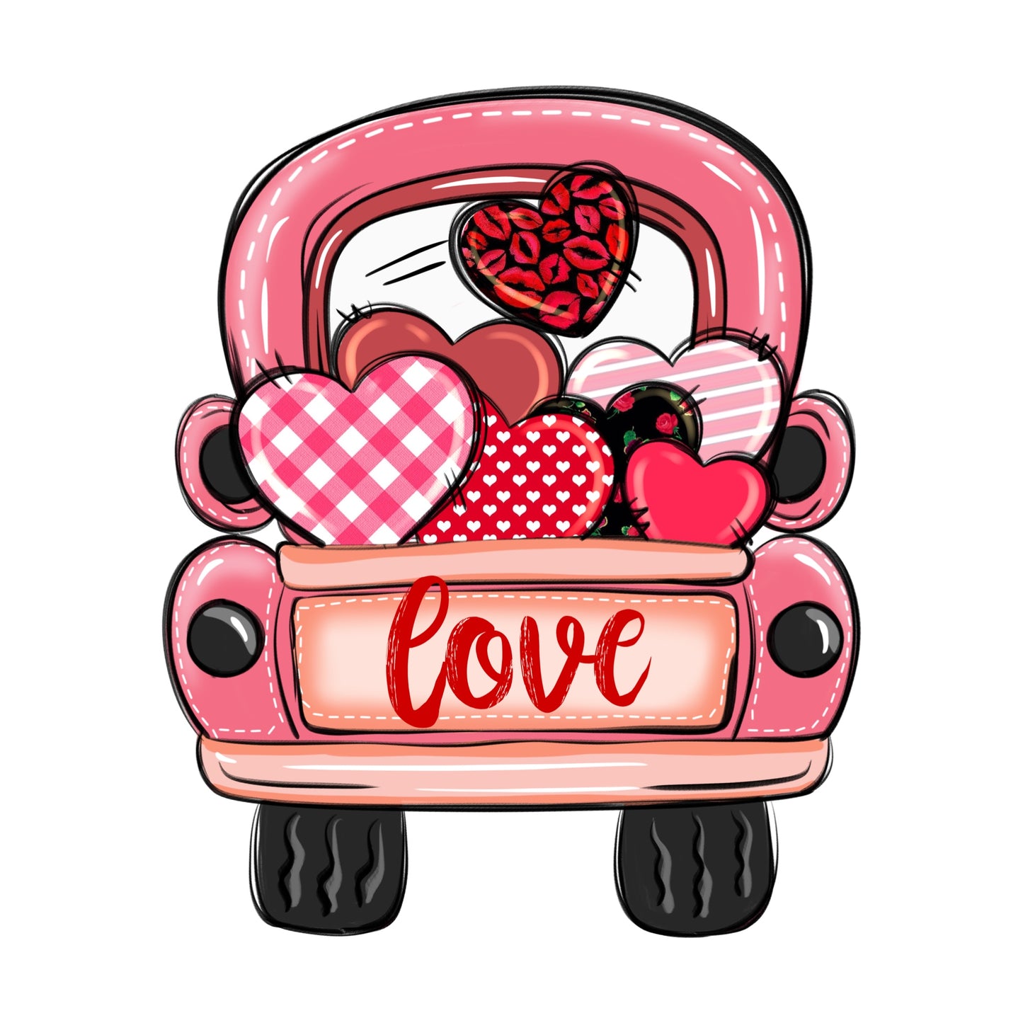 Valentines UVDTF decals