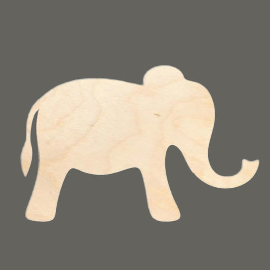 Cute Elephant Resin & Dot Art