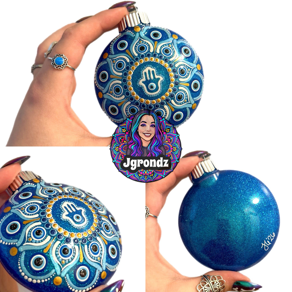 3” 🧿 🪬 Mandala Ornament