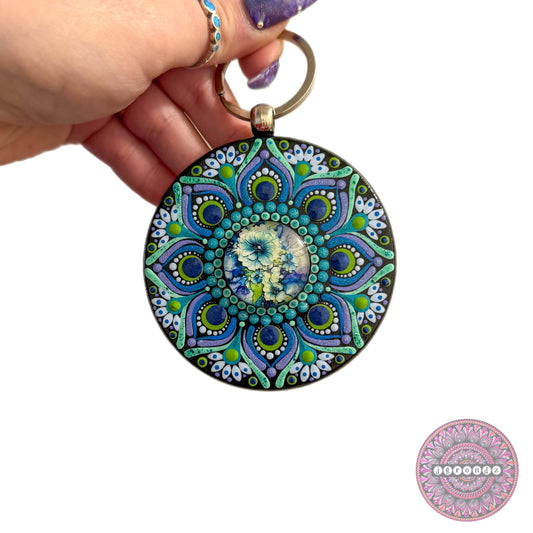 Mandala Purse Pendant 3”