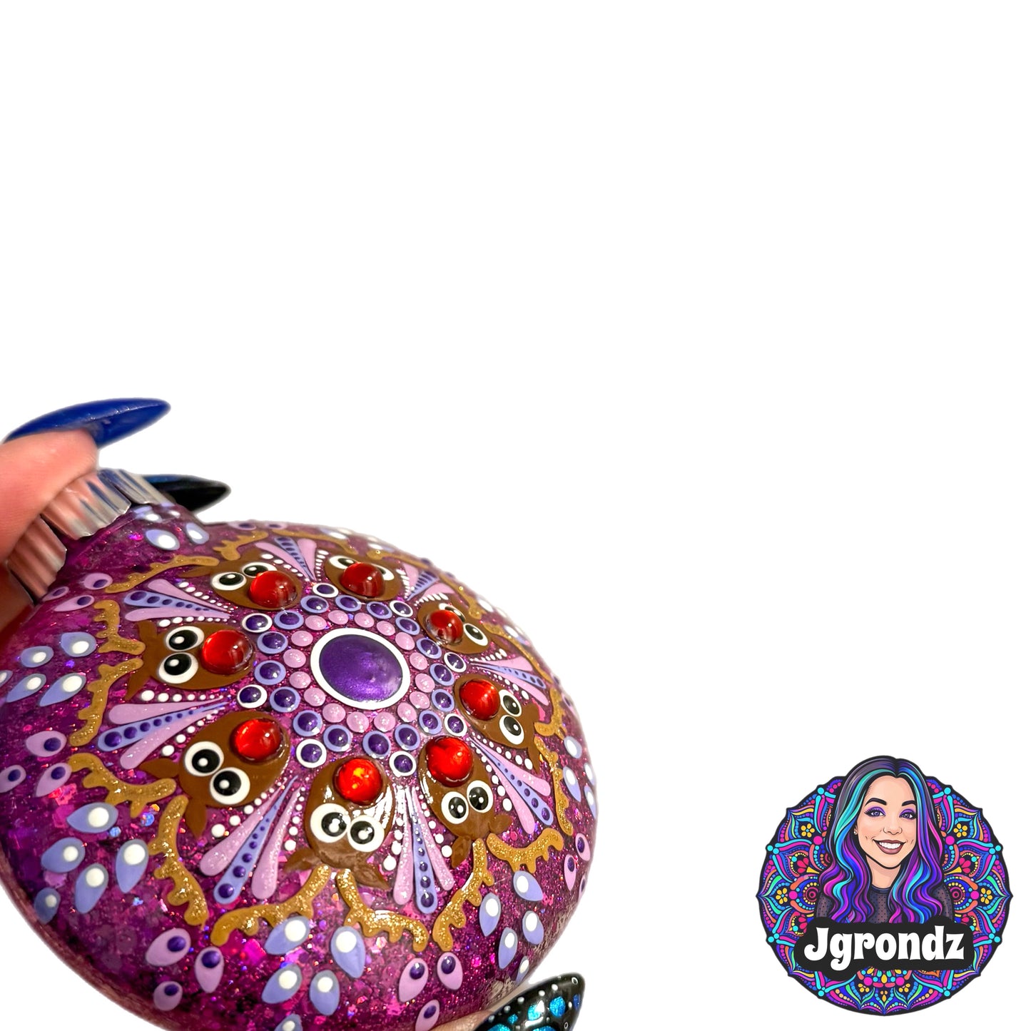 3” Reindeer Mandala Ornament