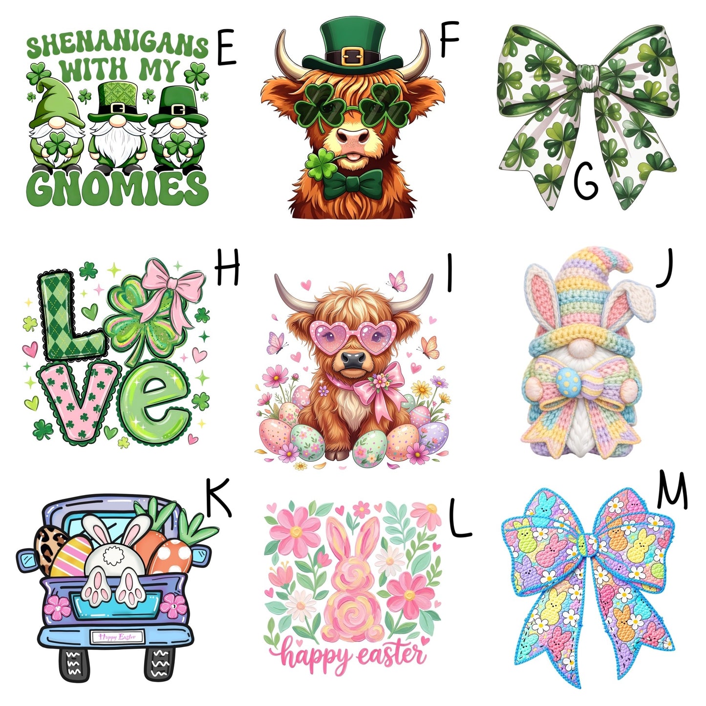 February UVDTF decals