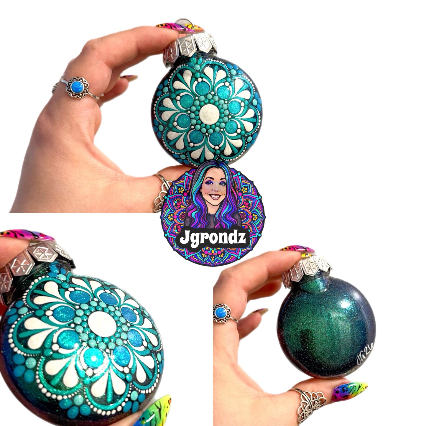 Mini Mandala Ornament