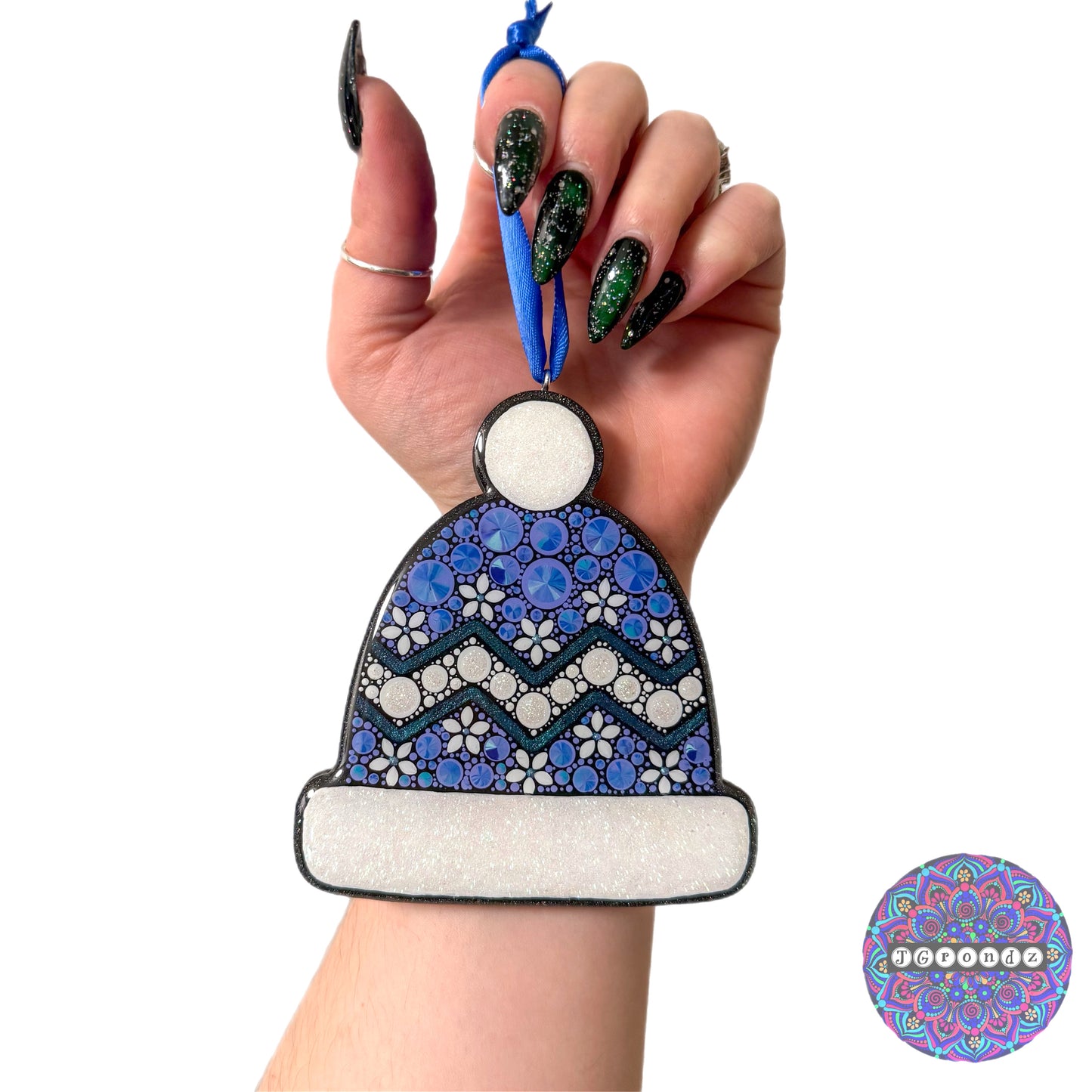 Winter Hat 4” Wood Ornament