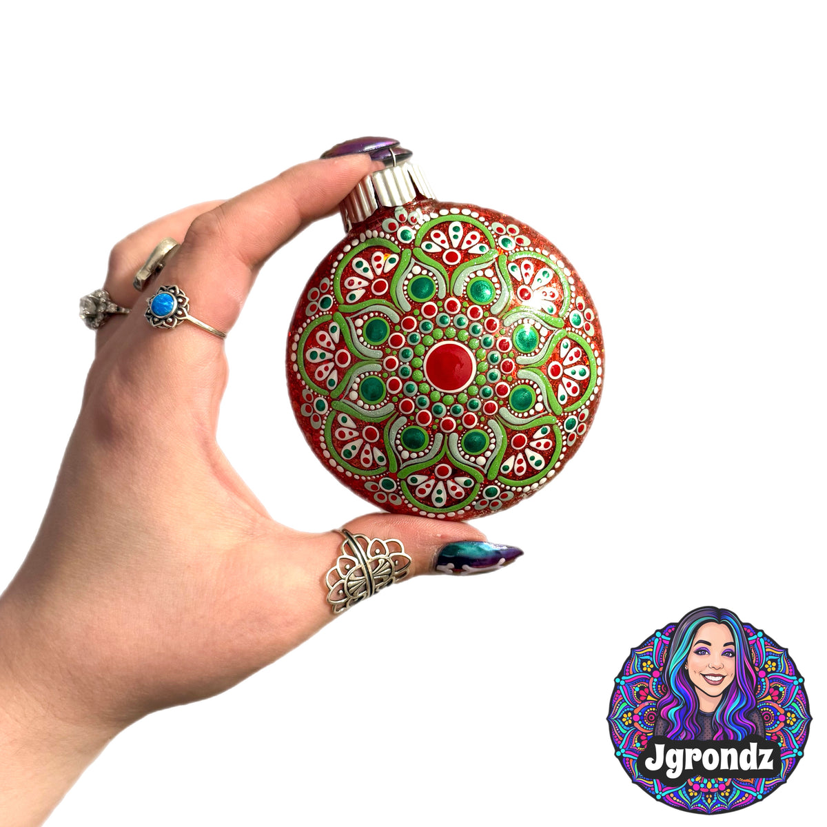 3” Mandala Ornament