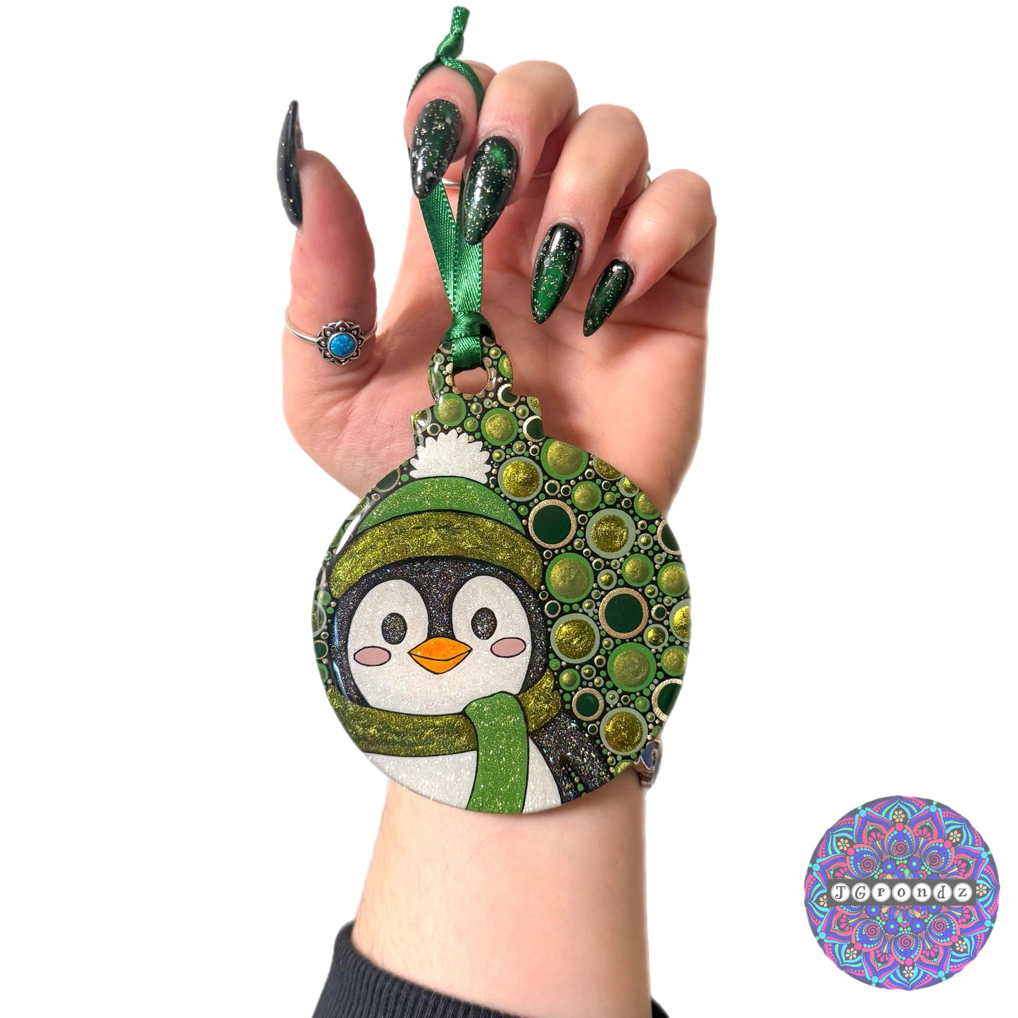 Penguin 4” Wood Ornament