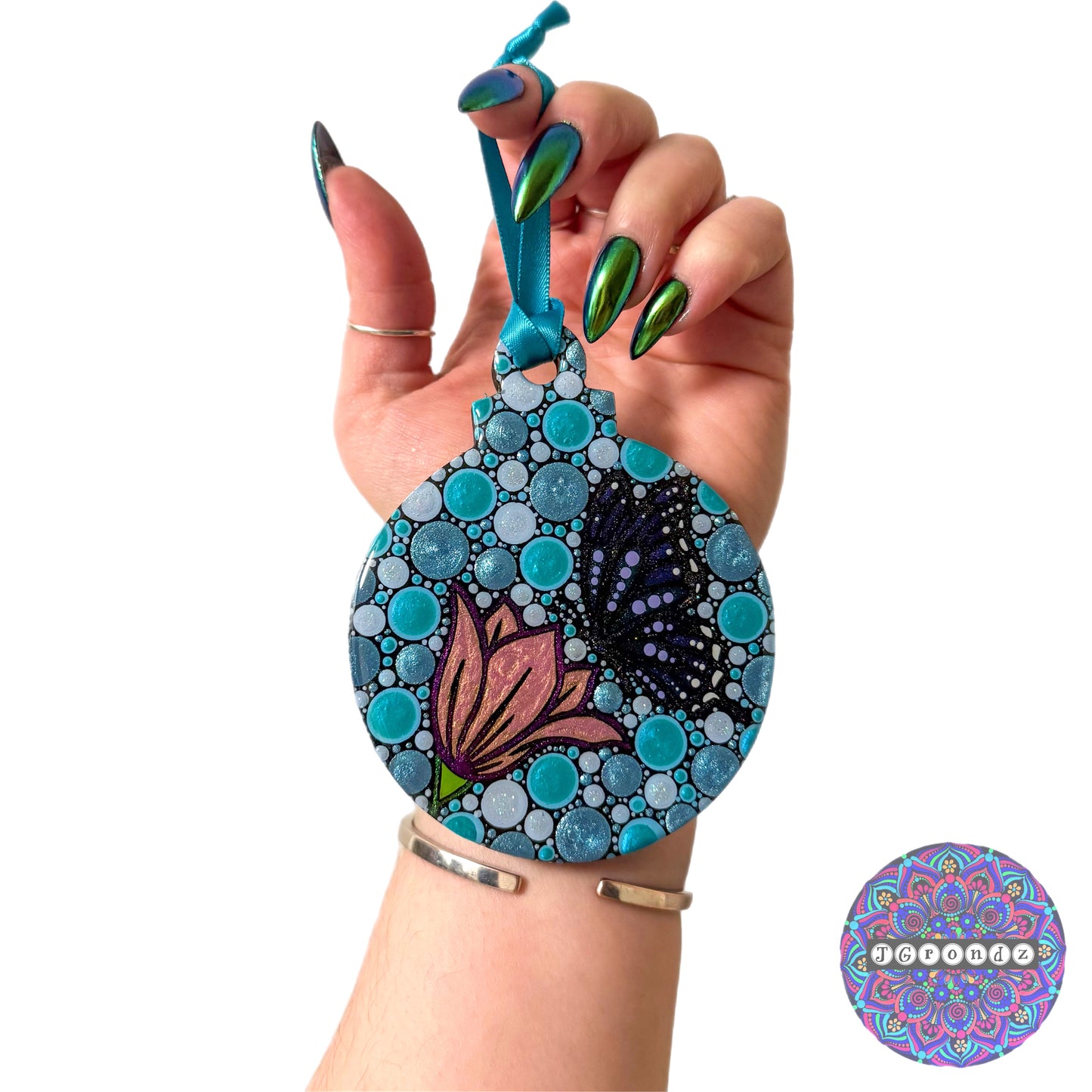 Butterfly 4” Wood Ornament