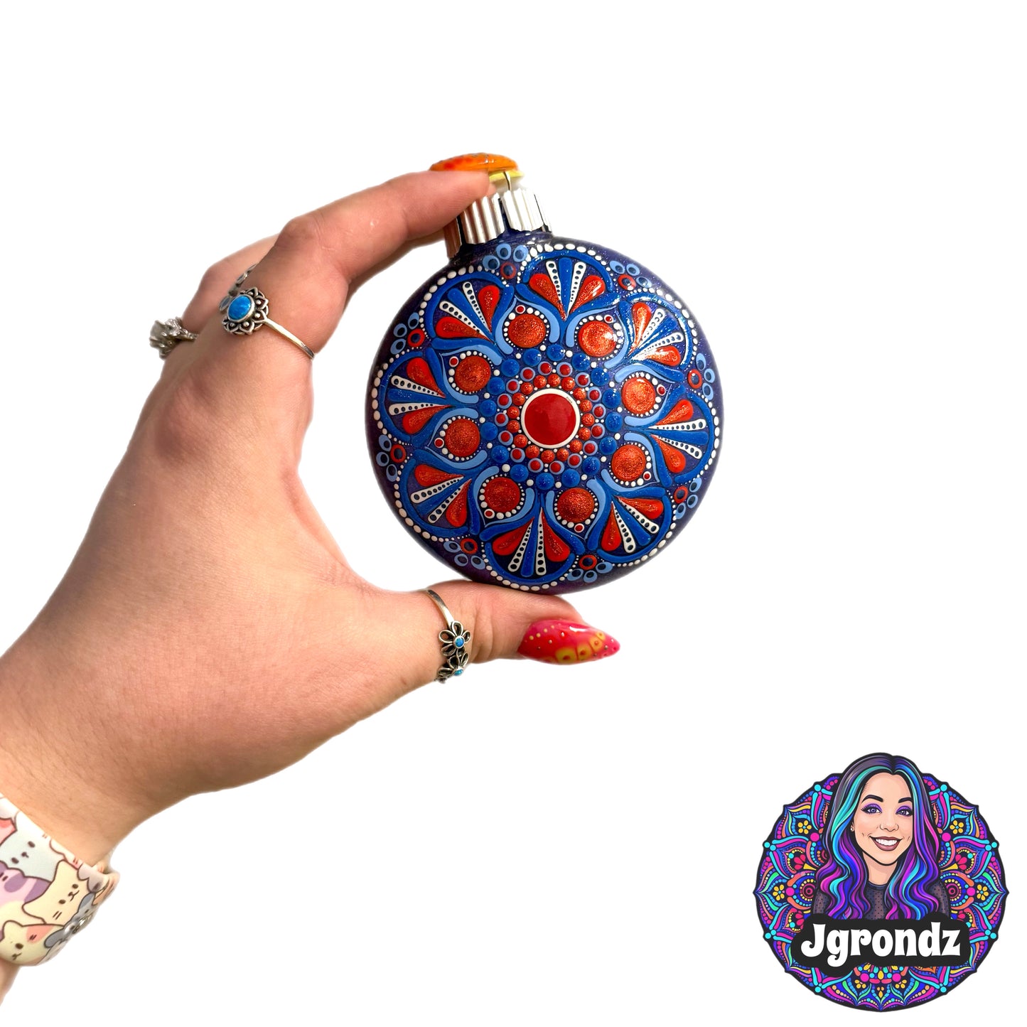 3” Mandala Ornament