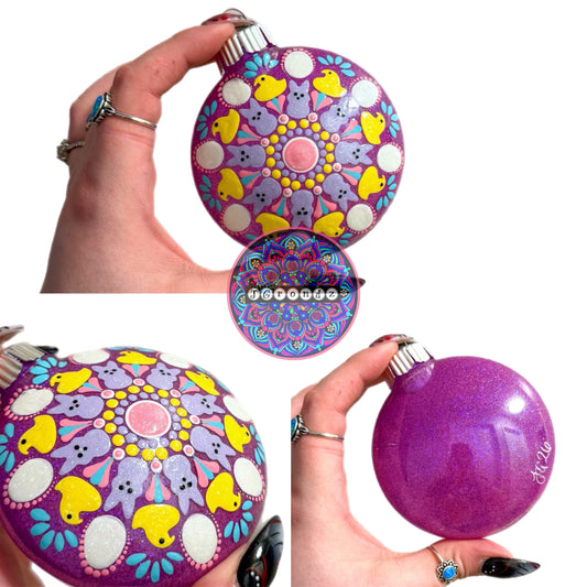 3” Peep Mandala Ornament
