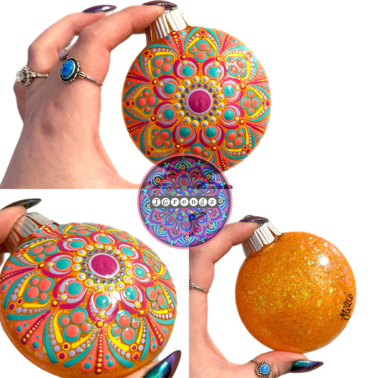 3” Mandala Ornament