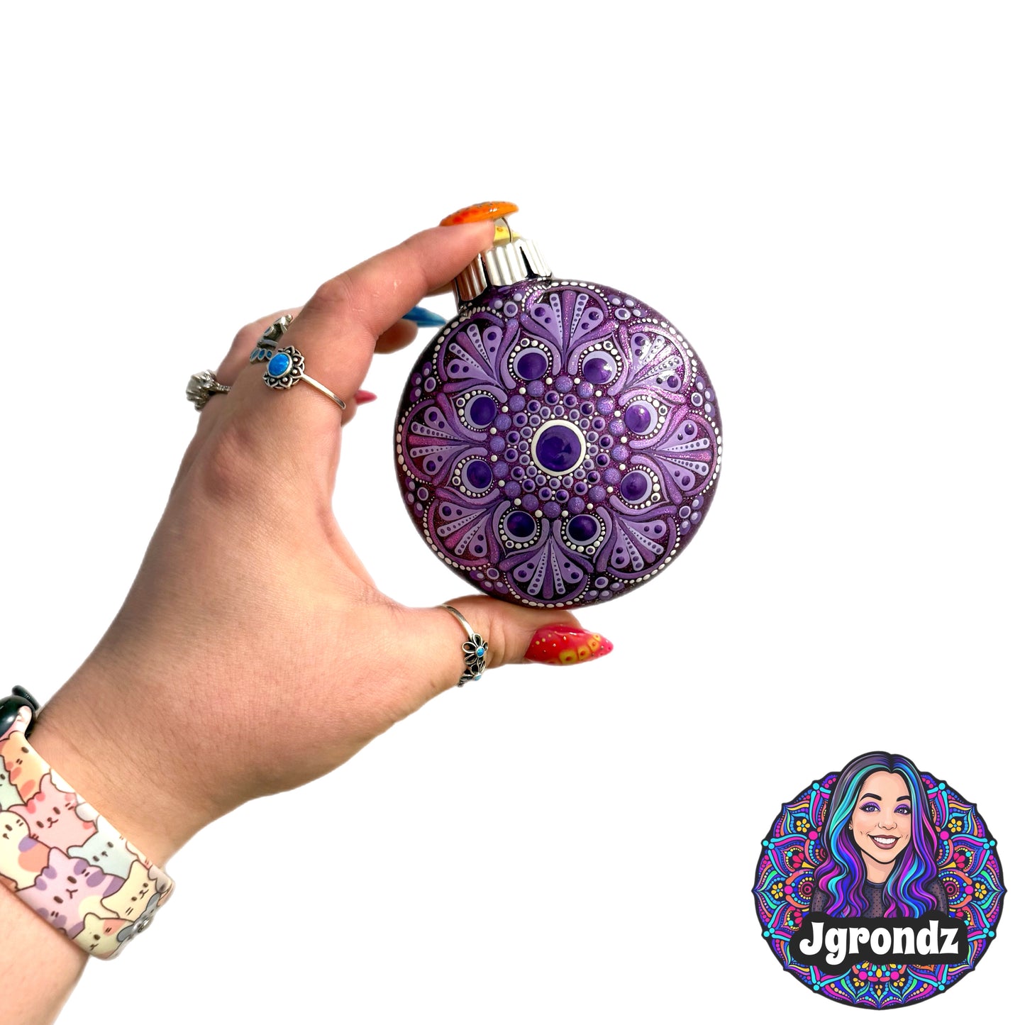 3” Mandala Ornament