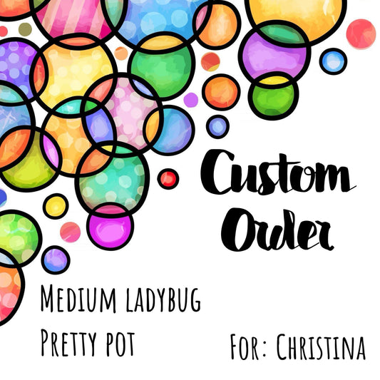 Custom Listing for Christina