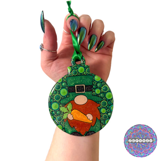 Gnome 4” Wood Ornament