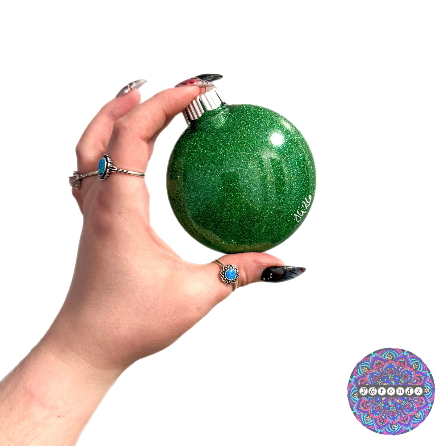 3” Ladybug Mandala Ornament