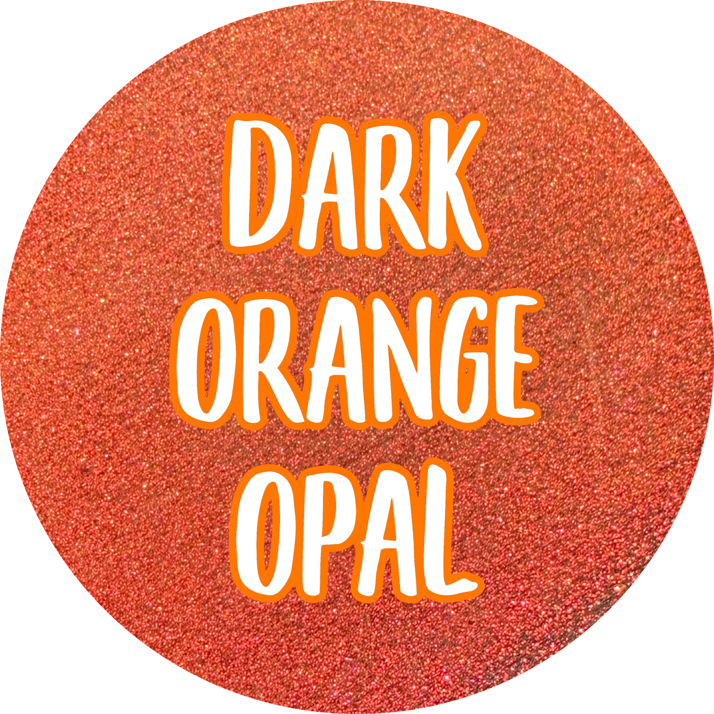 Dark Orange Opal