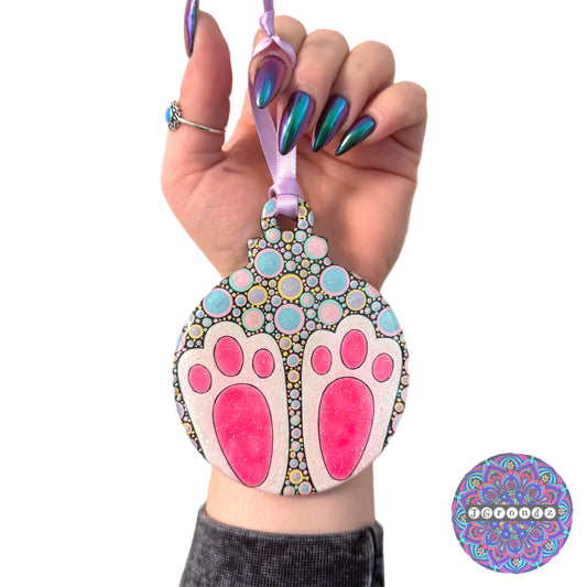 Bunny 4” Wood Ornament