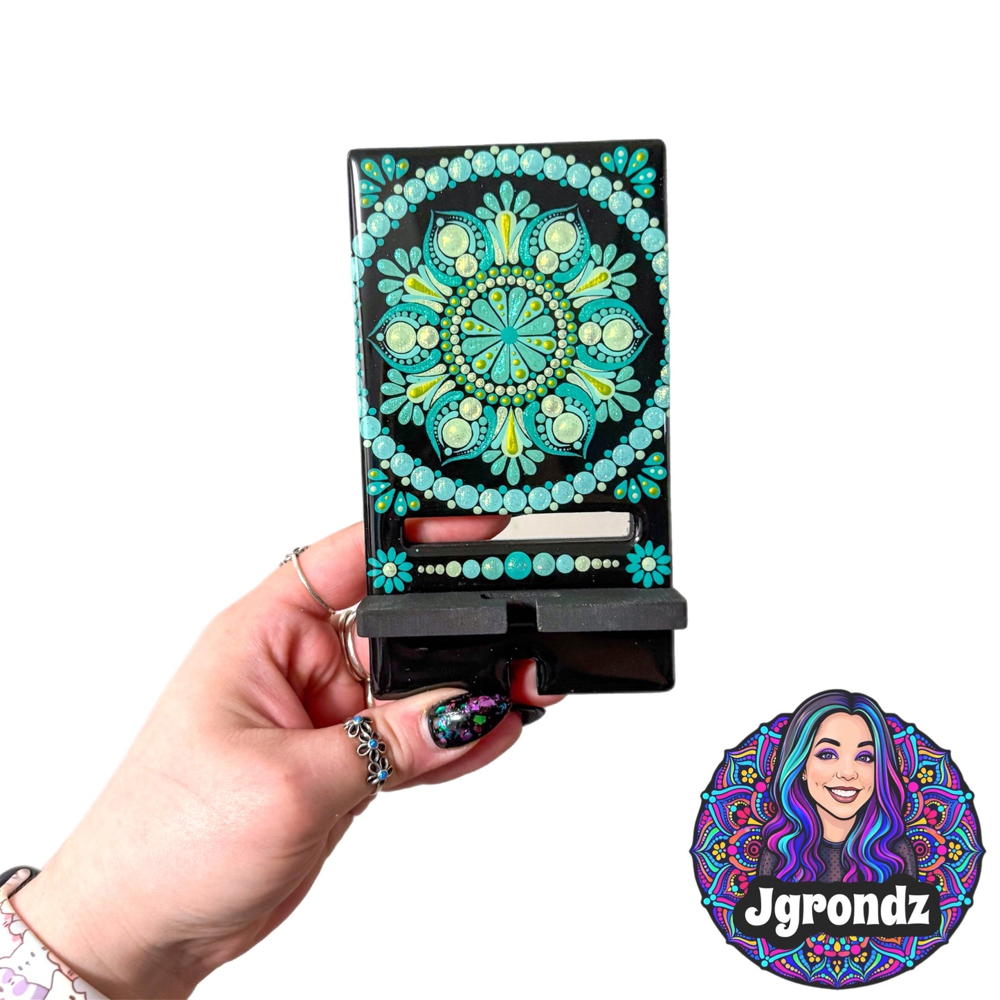 Mandala Phone Stand