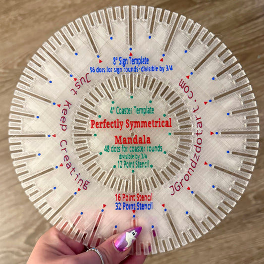 “PSM” - Perfectly Symmetical Mandala Guideline Helper