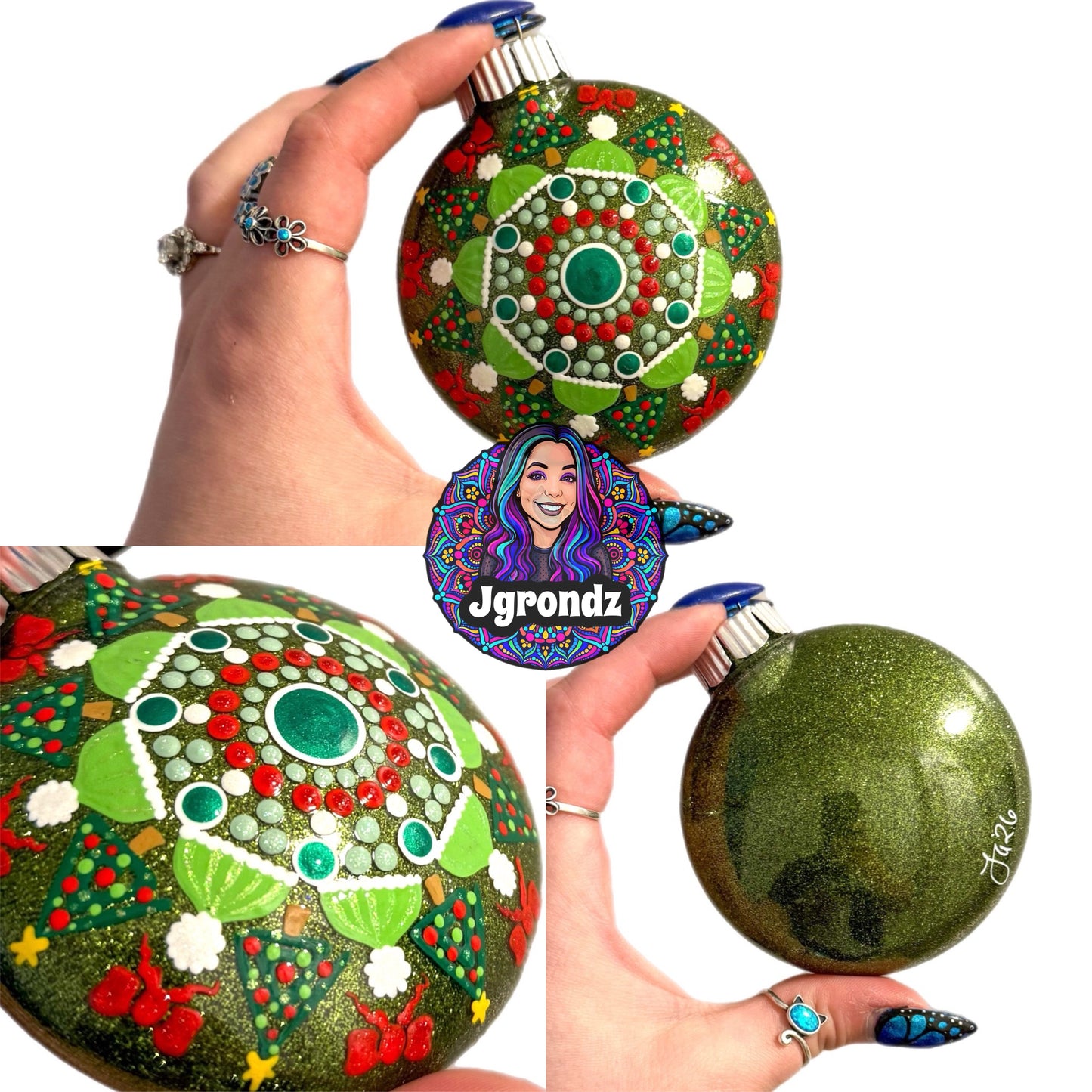 3” Mandala Ornament