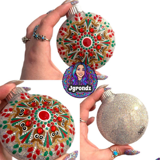 3” Reindeer Mandala Ornament
