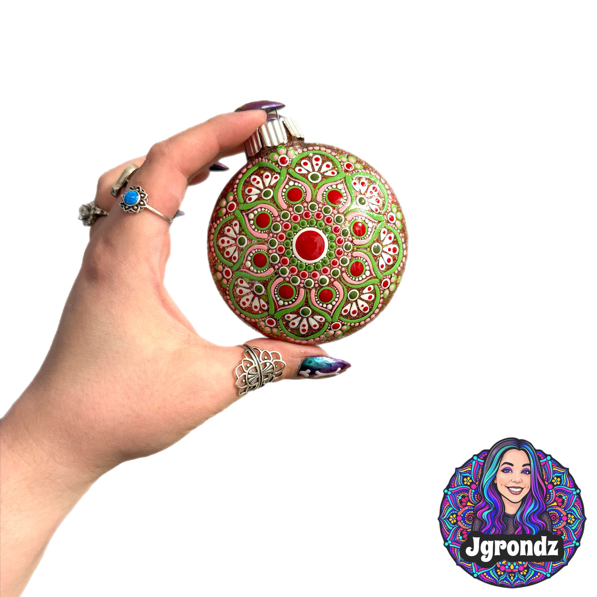 3” Mandala Ornament