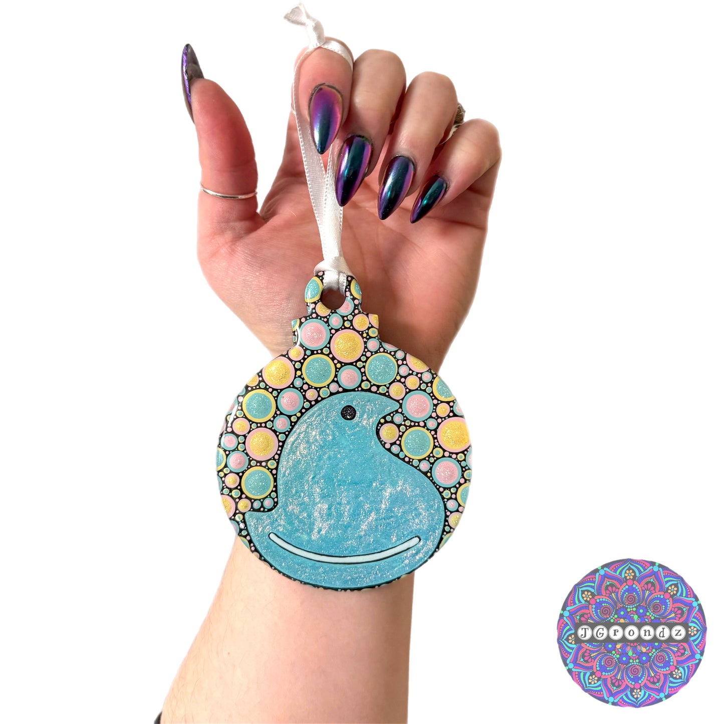 Peep Chick 4” Wood Ornament