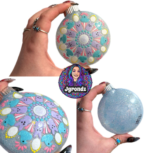 3” Peep Mandala Ornament