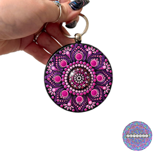 Mandala Purse Pendant 3”