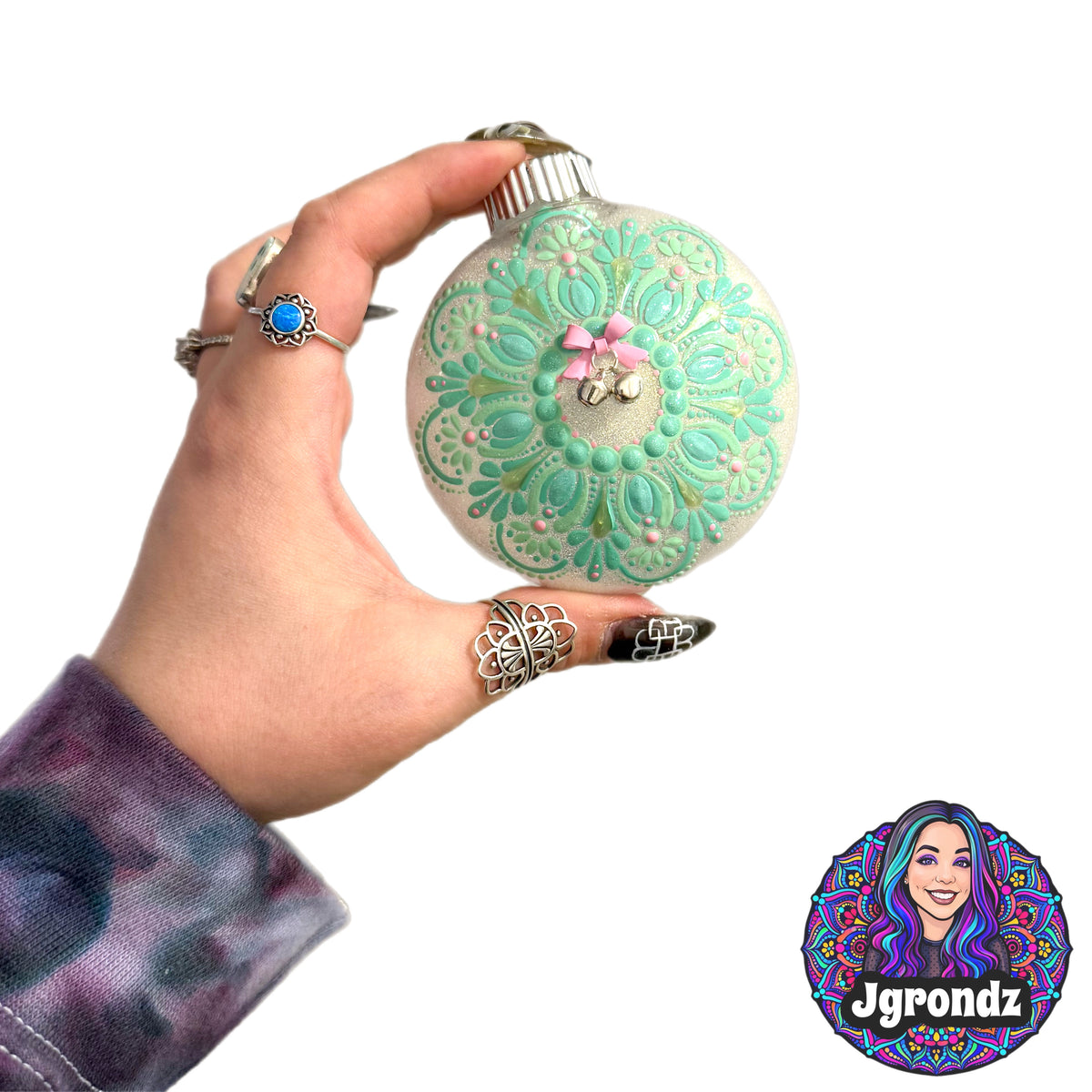 3” Wreath Mandala Ornament