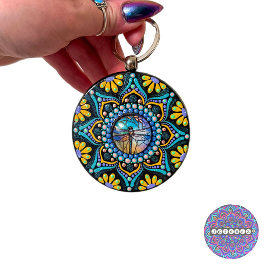 Mandala Purse Pendant 3”