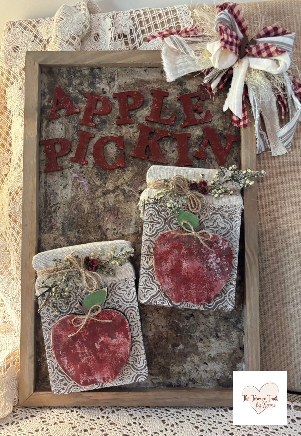 Unfinished Wood Apple Shape | DIY School Teacher Craft | Up to 36"