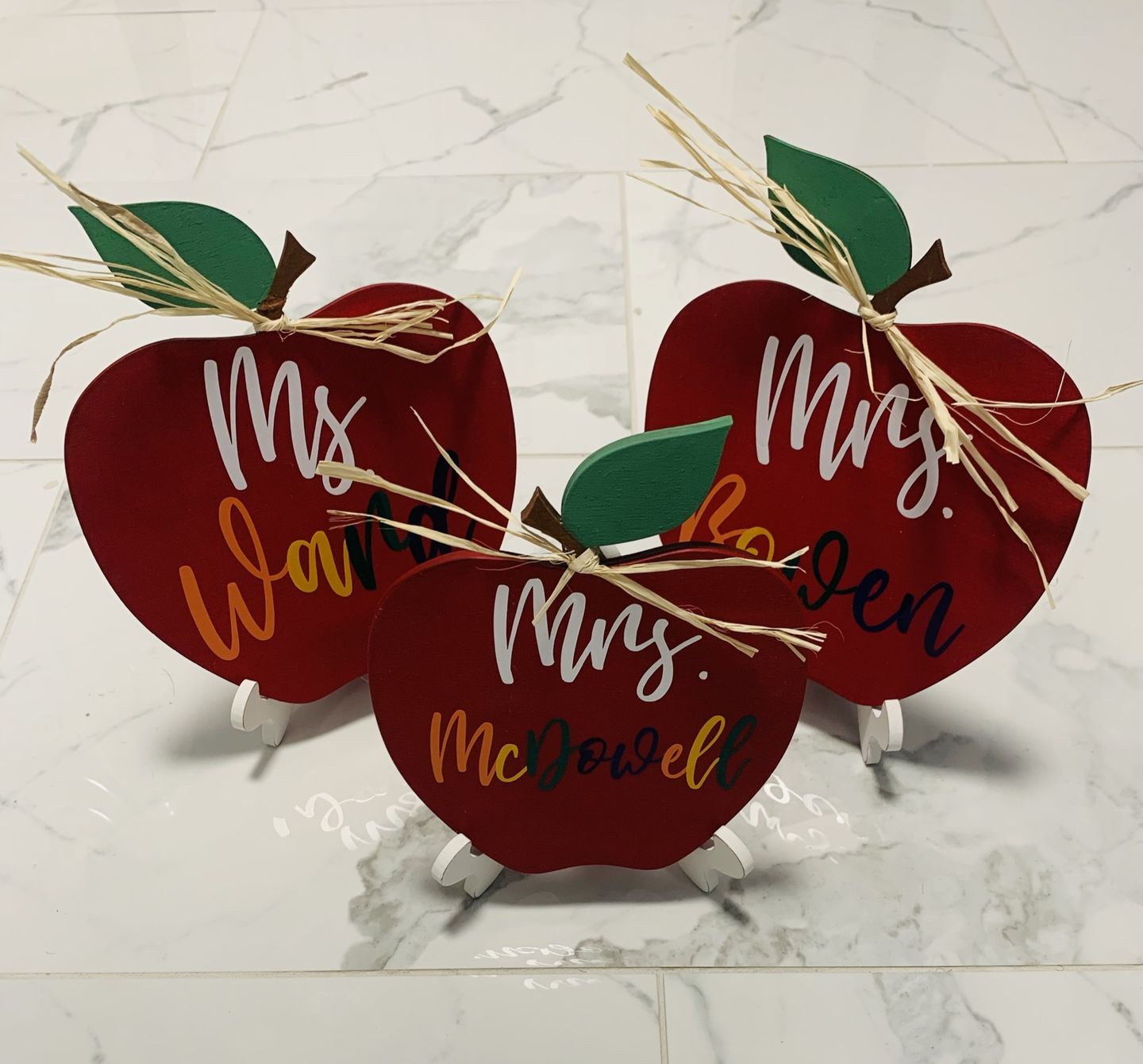 Unfinished Wood Apple Shape | DIY School Teacher Craft | Up to 36"