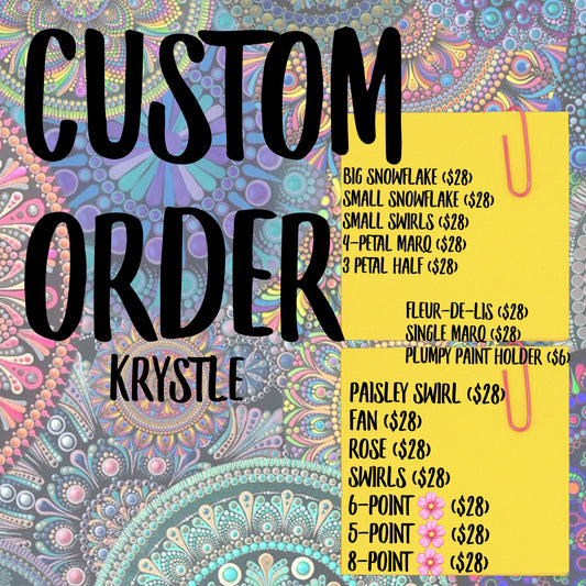 Custom Listing for Krystle