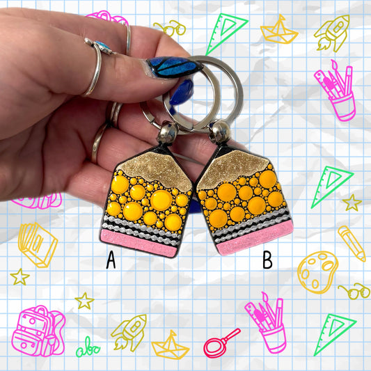Chubby Pencil Keychain