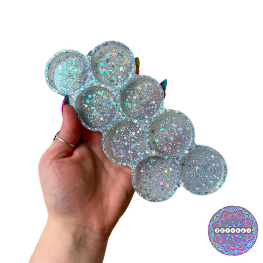 Sparkle Shallow Silicone Paint Palette (for 3D tools)